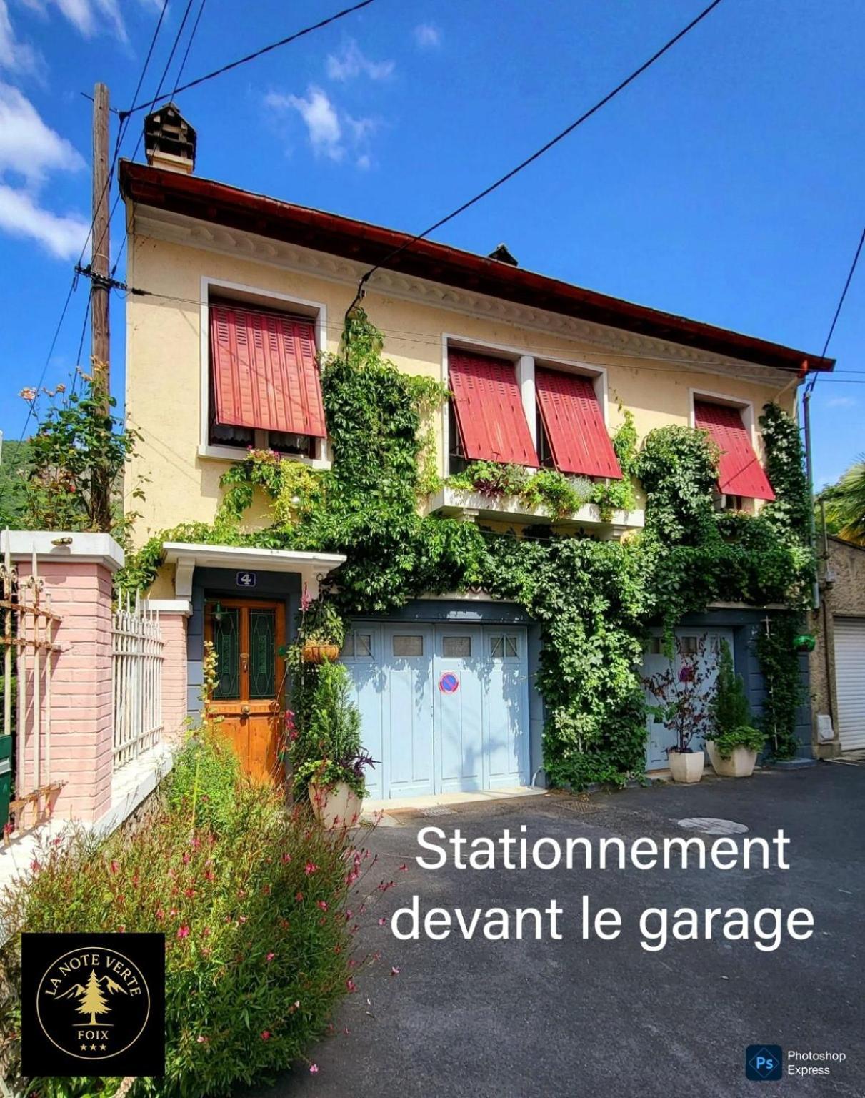 La Note Verte - Parking Gratuit Devant L'Entree Foix Exterior photo